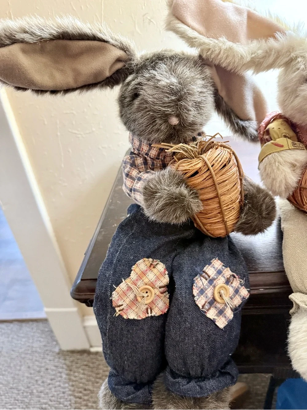 Vintage Bunny Shelf Sitters